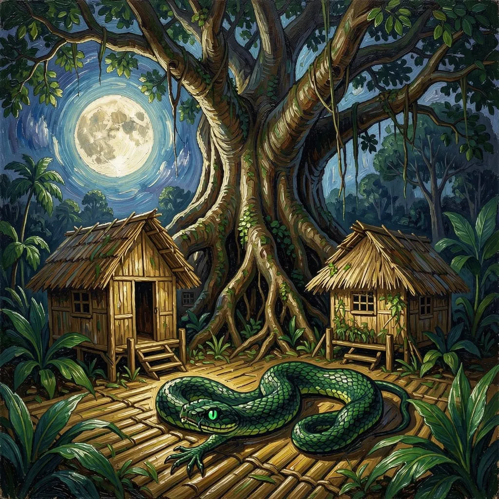 Amos in the Moonlit Grove